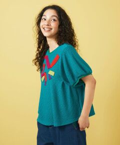 Jocomomola / ホコモモラ カットソー | Deslum brante シャーリングカットソー