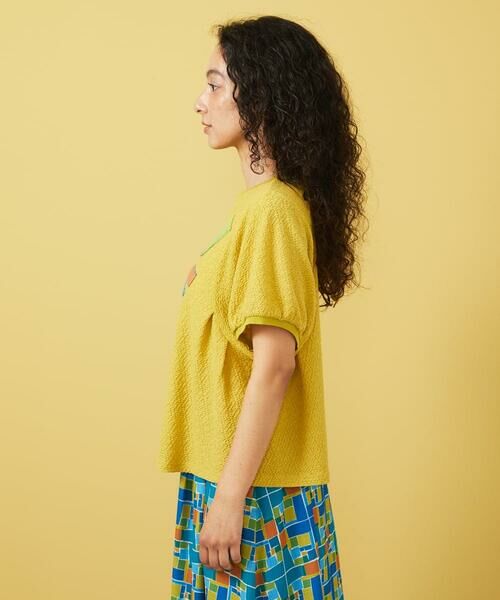 Jocomomola / ホコモモラ カットソー | Deslum brante シャーリングカットソー | 詳細1