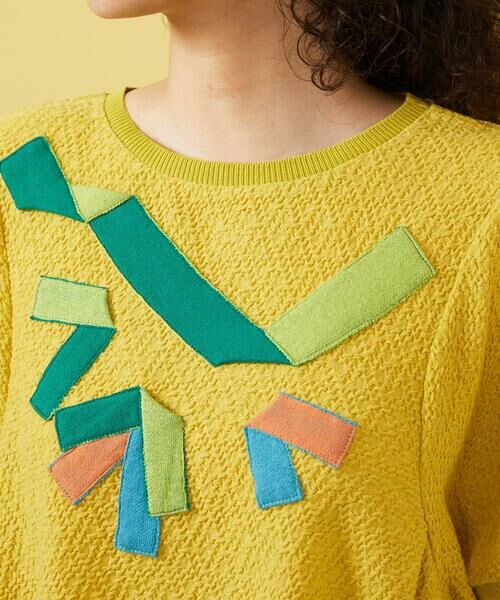 Jocomomola / ホコモモラ カットソー | Deslum brante シャーリングカットソー | 詳細3