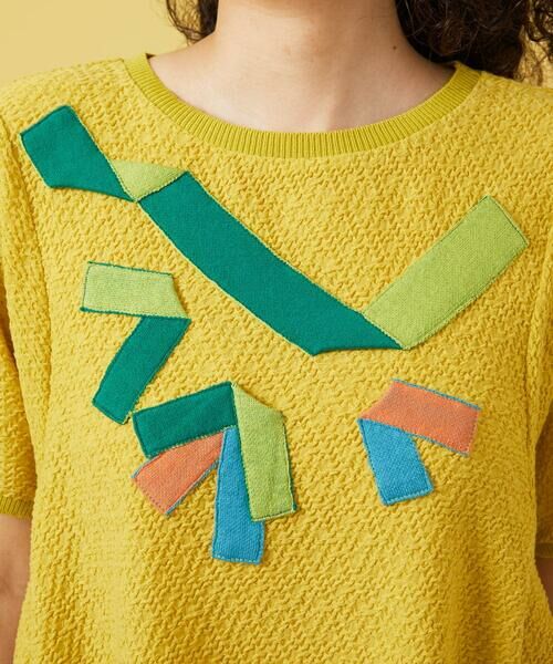 Jocomomola / ホコモモラ カットソー | Deslum brante シャーリングカットソー | 詳細4