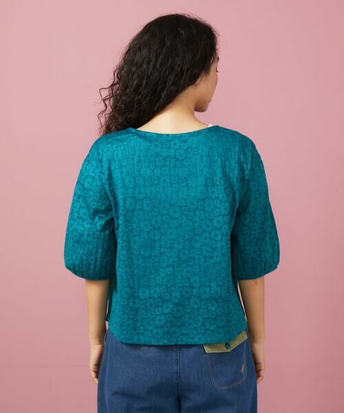 Jocomomola / ホコモモラ カットソー | プレーティングレースジャカードカットソー | 詳細2