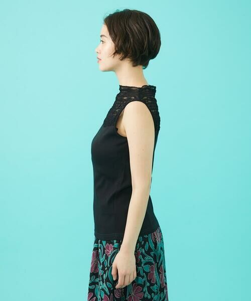 Jocomomola / ホコモモラ タンクトップ | フライスフラワーレースタンクトップ | 詳細1