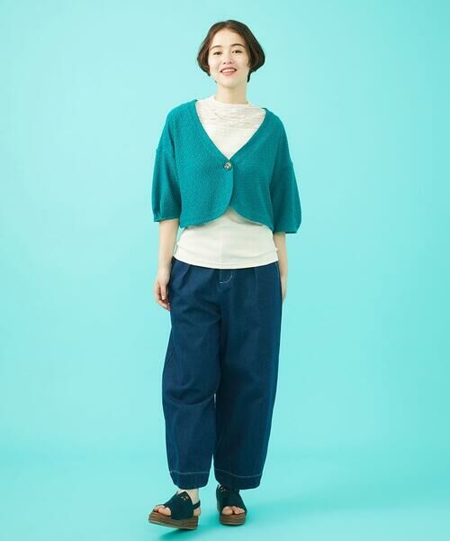 Jocomomola / ホコモモラ タンクトップ | フライスフラワーレースタンクトップ | 詳細11