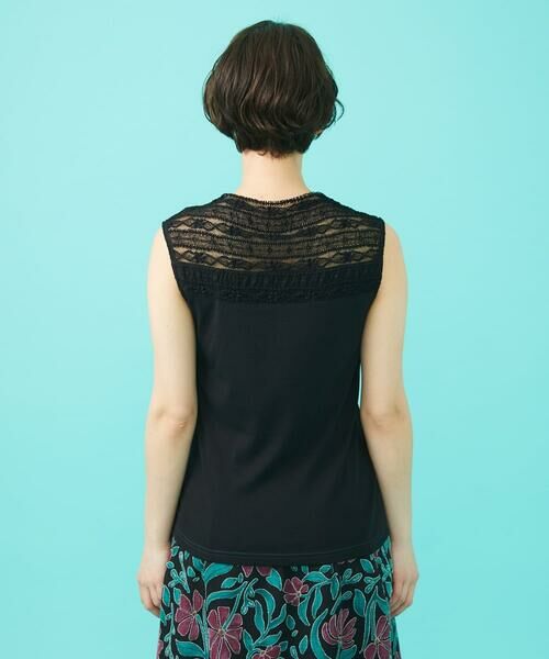 Jocomomola / ホコモモラ タンクトップ | フライスフラワーレースタンクトップ | 詳細2