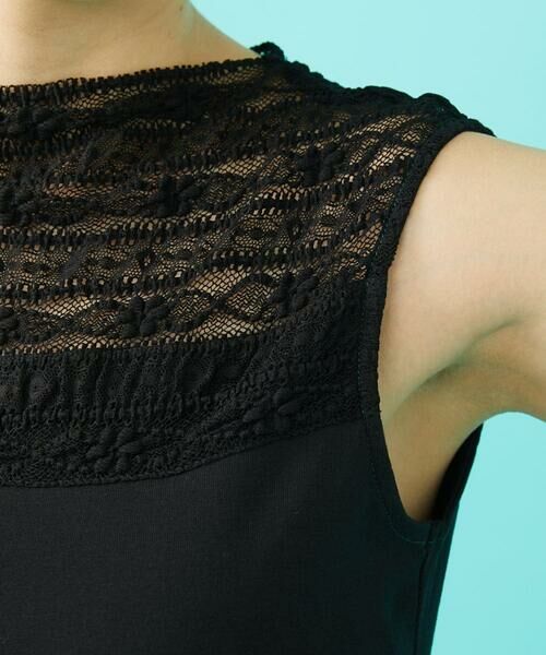 Jocomomola / ホコモモラ タンクトップ | フライスフラワーレースタンクトップ | 詳細4