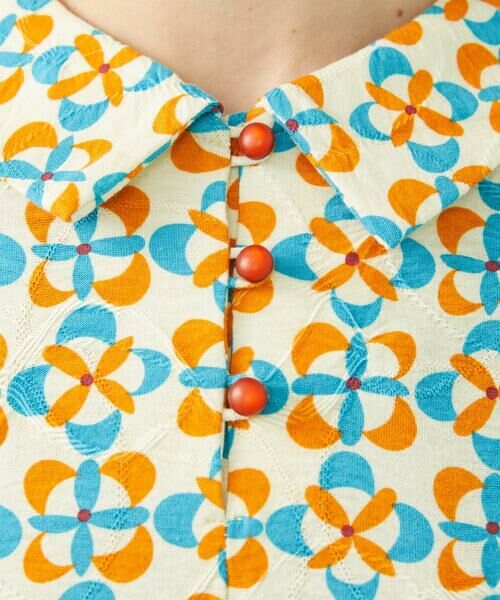 Jocomomola / ホコモモラ カットソー | Naranja calabaza プリントカットソー | 詳細11