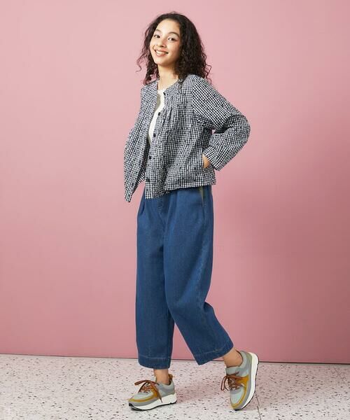 Jocomomola / ホコモモラ タンクトップ | フライスフラワーモチーフタンクトップ | 詳細12