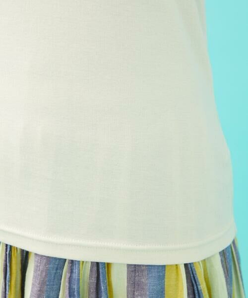 Jocomomola / ホコモモラ タンクトップ | フライスフラワーモチーフタンクトップ | 詳細5