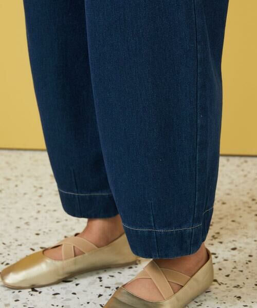 Jocomomola / ホコモモラ ショート・ハーフ・半端丈パンツ | Reflejo 配色デニムパンツ | 詳細5