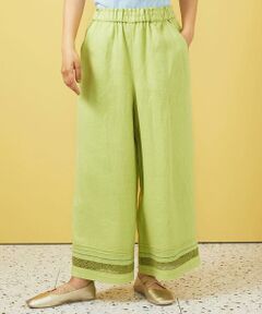 Jocomomola / ホコモモラ その他パンツ | ピコリネンワイドシルエットパンツ