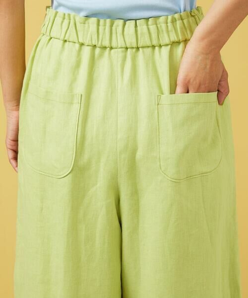 Jocomomola / ホコモモラ その他パンツ | ピコリネンワイドシルエットパンツ | 詳細13