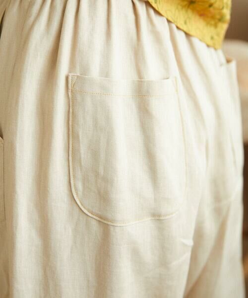 Jocomomola / ホコモモラ その他パンツ | ピコリネンワイドシルエットパンツ | 詳細3