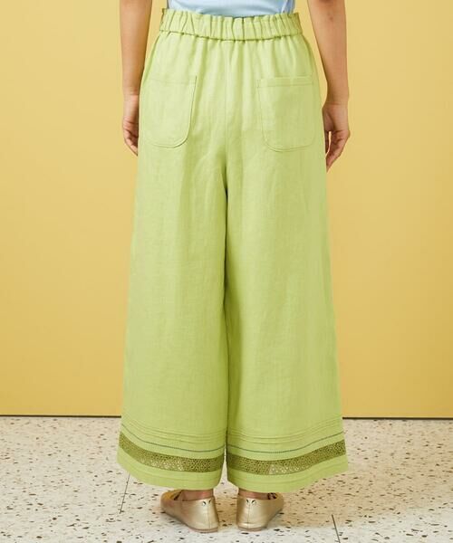 Jocomomola / ホコモモラ その他パンツ | ピコリネンワイドシルエットパンツ | 詳細9