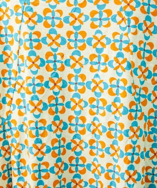 Jocomomola / ホコモモラ ロング・マキシ丈ワンピース | Naranja calabaza プリントワンピース | 詳細8