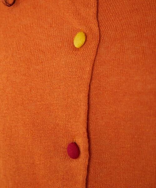 Jocomomola / ホコモモラ カーディガン・ボレロ | Lino suave ラグランスリーブカーディガン | 詳細11
