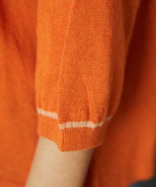 Jocomomola / ホコモモラ カーディガン・ボレロ | Lino suave ラグランスリーブカーディガン | 詳細12