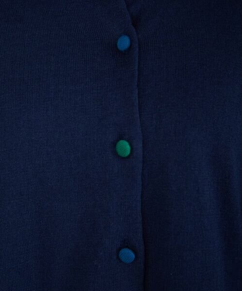 Jocomomola / ホコモモラ カーディガン・ボレロ | Lino suave ラグランスリーブカーディガン | 詳細16