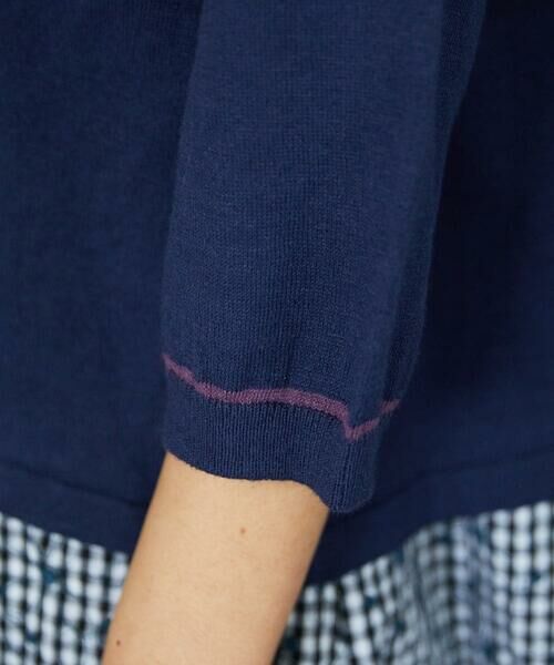 Jocomomola / ホコモモラ カーディガン・ボレロ | Lino suave ラグランスリーブカーディガン | 詳細17