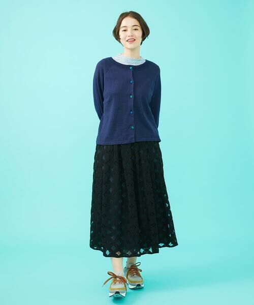 Jocomomola / ホコモモラ カーディガン・ボレロ | Lino suave ラグランスリーブカーディガン | 詳細21