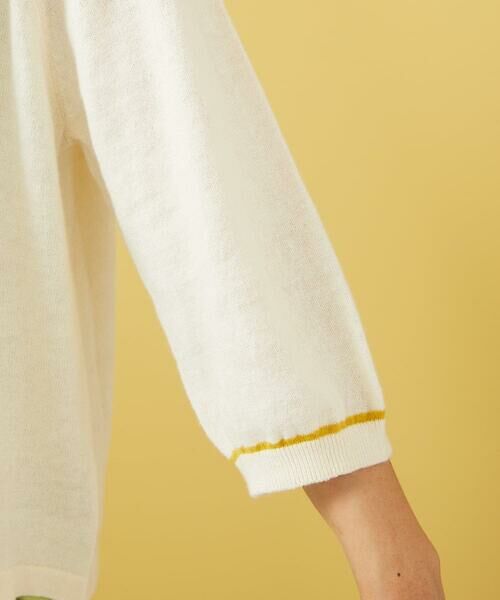 Jocomomola / ホコモモラ カーディガン・ボレロ | Lino suave ラグランスリーブカーディガン | 詳細5