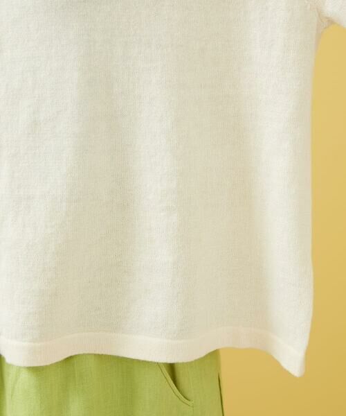 Jocomomola / ホコモモラ カーディガン・ボレロ | Lino suave ラグランスリーブカーディガン | 詳細6