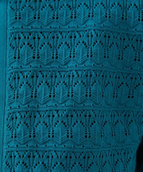 Jocomomola / ホコモモラ カーディガン・ボレロ | 柄編み半袖カーディガン | 詳細12