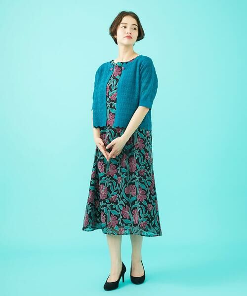 Jocomomola / ホコモモラ カーディガン・ボレロ | 柄編み半袖カーディガン | 詳細14