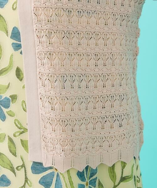Jocomomola / ホコモモラ カーディガン・ボレロ | 柄編み半袖カーディガン | 詳細7