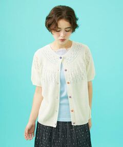 Jocomomola / ホコモモラ カーディガン・ボレロ | 【日本製】Raiz ホールガーメントカーディガン