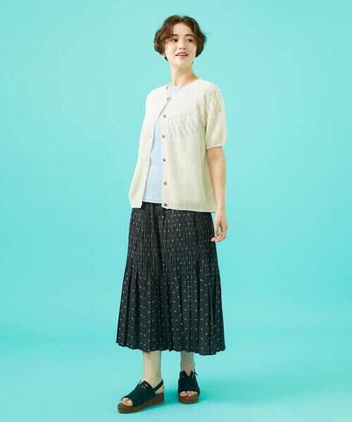 Jocomomola / ホコモモラ カーディガン・ボレロ | 【日本製】Raiz ホールガーメントカーディガン | 詳細9