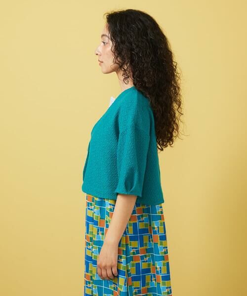 Jocomomola / ホコモモラ カーディガン・ボレロ | Deslum brante シャーリングカーディガン | 詳細1