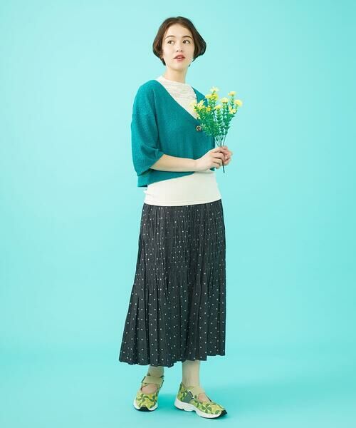 Jocomomola / ホコモモラ カーディガン・ボレロ | Deslum brante シャーリングカーディガン | 詳細10