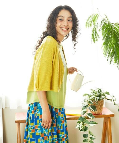 Jocomomola / ホコモモラ カーディガン・ボレロ | Deslum brante シャーリングカーディガン | 詳細11