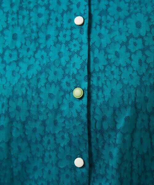 Jocomomola / ホコモモラ カットソー | プレーティングレースジャカードブラウス | 詳細10