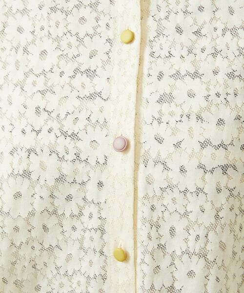 Jocomomola / ホコモモラ カットソー | プレーティングレースジャカードブラウス | 詳細6