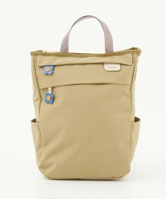 Jocomomola / ホコモモラ リュック・バックパック | 【2WAY】フラワーチャーム付きトートリュック