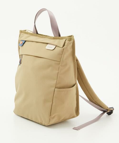 Jocomomola / ホコモモラ リュック・バックパック | 【2WAY】フラワーチャーム付きトートリュック | 詳細1