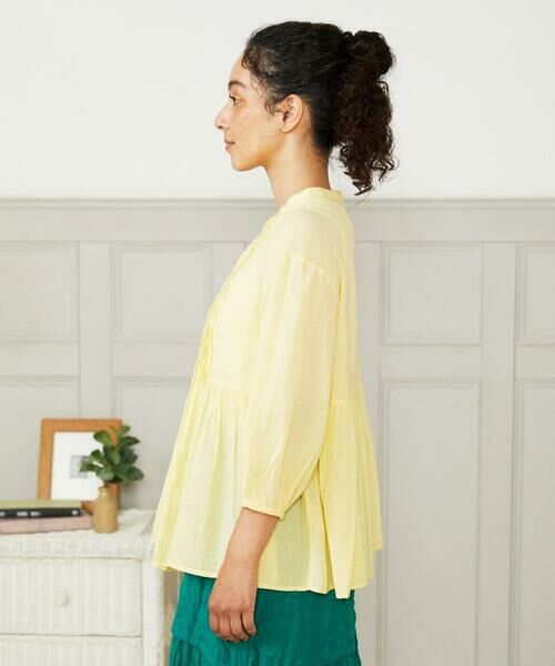 Jocomomola / ホコモモラ シャツ・ブラウス | Asistencia a la planta ブロックプリントブラウス | 詳細1