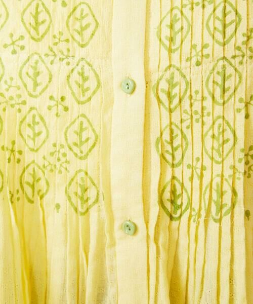 Jocomomola / ホコモモラ シャツ・ブラウス | Asistencia a la planta ブロックプリントブラウス | 詳細4