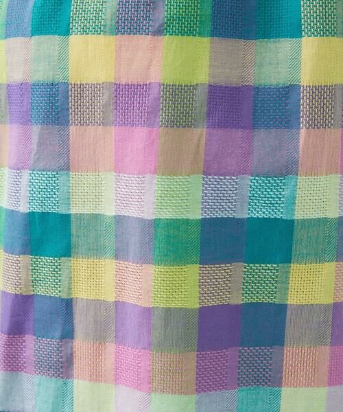 Jocomomola / ホコモモラ シャツ・ブラウス | ウェーブドビーチェックブラウス | 詳細11