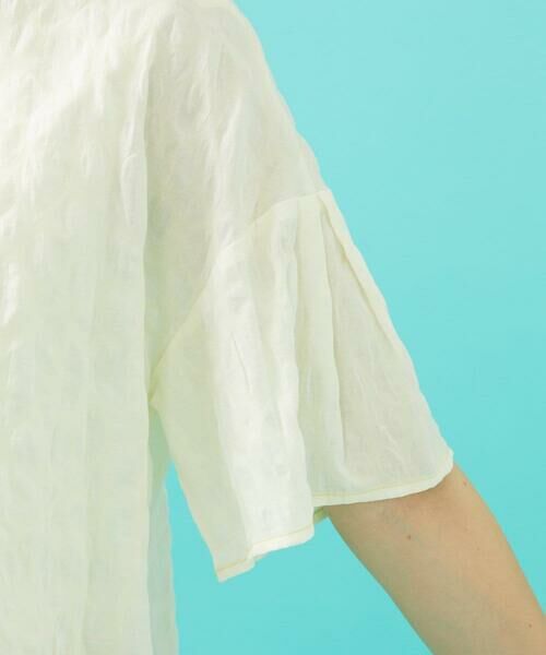 Jocomomola / ホコモモラ シャツ・ブラウス | ランダムドットリップルブラウス | 詳細10