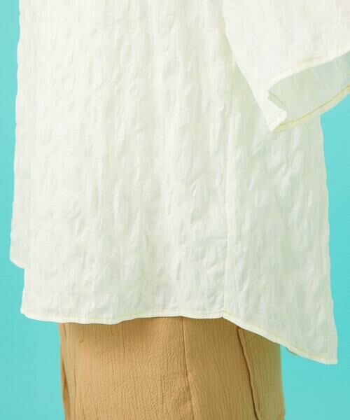 Jocomomola / ホコモモラ シャツ・ブラウス | ランダムドットリップルブラウス | 詳細12