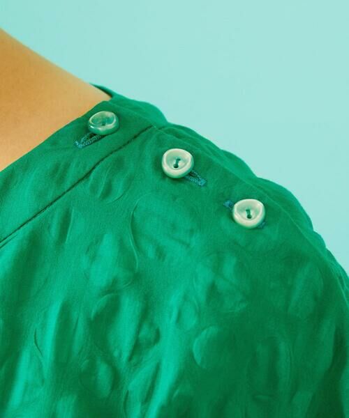 Jocomomola / ホコモモラ シャツ・ブラウス | ランダムドットリップルブラウス | 詳細3