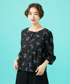 Jocomomola / ホコモモラ シャツ・ブラウス | Abundancia de flores フラワー総刺繍ブラウス