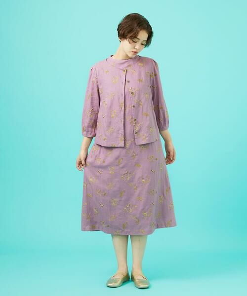 Jocomomola / ホコモモラ シャツ・ブラウス | Abundancia de flores フラワー総刺繍ブラウス | 詳細11