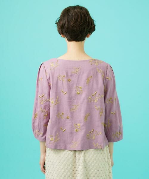Jocomomola / ホコモモラ シャツ・ブラウス | Abundancia de flores フラワー総刺繍ブラウス | 詳細2