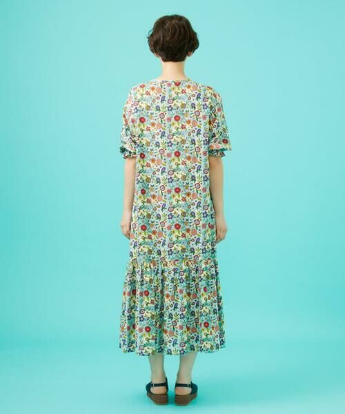 Jocomomola / ホコモモラ ロング・マキシ丈ワンピース | Azul zafiro フラワープリントワンピース | 詳細3