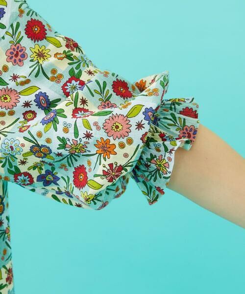 Jocomomola / ホコモモラ ロング・マキシ丈ワンピース | Azul zafiro フラワープリントワンピース | 詳細5