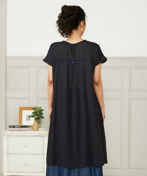 Jocomomola / ホコモモラ ロング・マキシ丈ワンピース | Asistencia a la planta ブロックプリントワンピース | 詳細2