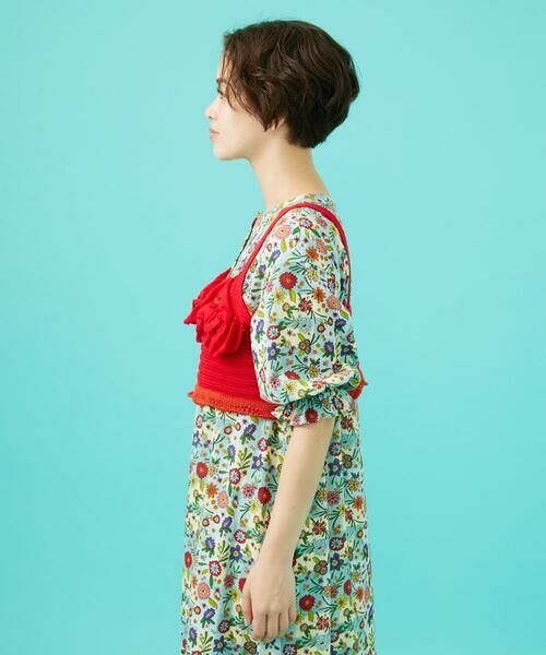 Jocomomola / ホコモモラ ニット・セーター | Fruto フリルニットビスチェ | 詳細2